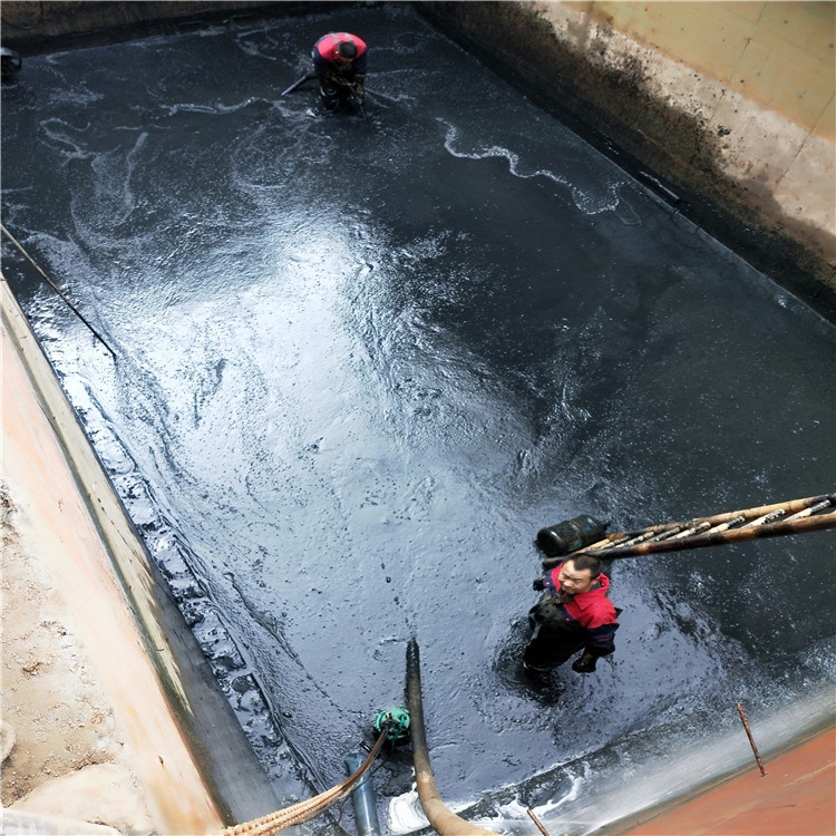 朔城废水池清理